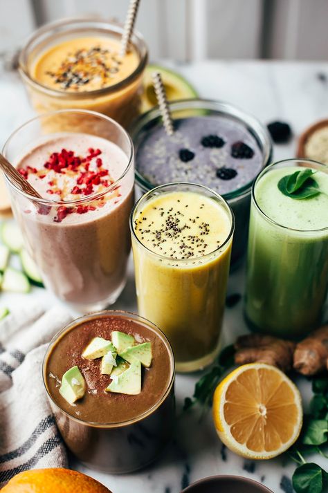 These 5 Smoothies Prove That Smoothies Can Be Hearty and Filling — Hearty Wholesome Recipes Chili, Pasta Bread, Kid Friendly Breakfasts, Sandwich Lunch, Cake Pizza, Bread Sandwich, Breakfast Low Carb, Pizza Sandwich, Pasta Food