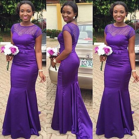 Cheap Long Bridesmaid Dresses, Short Sleeve Bridesmaid Dress, Mermaid Long Bridesmaid Dresses, African Bridesmaid Dresses, Beaded Bridesmaid Dress, Bridesmaid Dresses 2018, Purple Bridesmaid Dress, Purple Bridesmaid, Mermaid Bridesmaid