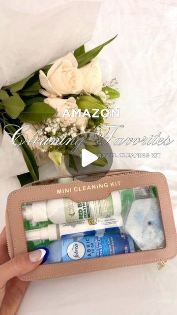 Julianna Christensen on Instagram: "My mini travel ✈️ cleaning kit takes up almost no room in my luggage & makes me feel more comfortable when I travel 🤍. EVERYTHING is on my AMZ Storefront under the “Travel Cleaning Kit” category! @spinmaven204 is the winner🤍. 
✨
✨
#amazonfinds #amazonmusthaves #amazonmusthave #amazonhome #amazonhomefinds #amazoncleaning #cleanwithme #cleaningtips #hotelcleaning #travelclean #travelcleaningkit #cleaningproducts #cleaningroutine #cleaningasmr #cleaningsupplies #whatsinmybag #travelessentials #travelessential #traveltips #travelideas #zipperpouch" Mini Cleaning Supplies, Hotel Cleaning Kit, Travel Cleaning Supplies, Travel Cleaning Kit, Mini Travel Essentials, Travel Minis, Travel Kit Gift, Amazon Travel Must Haves, Trip Fashion