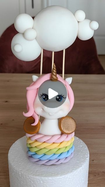 Alex Mazur l Online Courses l Custom Cake Toppers on Instagram: "⚠️💕 Comment „Unicorn„ below and I'll send you a FREE Video Tutorial with Templates for this cute fondant basket cake topper  If you want learn  how to make a fondant decorations, my step-by-step VIDEO Tutorials will walk you through the entire process. All tutorials are available in my shop,  link to my shop in my bio @alex.mazur_cakes ............................................................................................................... Why Choose My Courses? 🎥 High-definition video lessons for a crystal-clear learning experience. 🔄 Unlimited access - learn at your own pace, revind and rewatch as needed. 🎓Suitable for all skill levels - from begginers to experienced bakers  🎁Special bonus: get a downloadable PDF Basket Cake, Unicorn Cake Topper, Fondant Tutorial, Fondant Decorations, At Your Own Pace, Unicorn Cake, Custom Cake Toppers, Custom Cake, Video Lessons