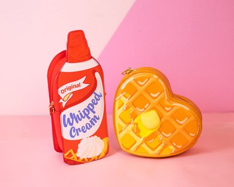 Novelty Handbags – Page 2 – Bewaltz Cream Handbag, Heart Handbag, Funky Purses, Novelty Handbags, Heart Purse, Novelty Purses, Food Shapes, Stolen Heart, Cream Bags