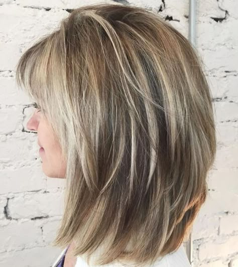 Bronde Lob, Medium Shaggy Hairstyles, Medium Shag, Medium Shag Haircuts, Medium Layered Haircuts, Medium Layered Hair, Shag Haircuts, Medium Layered, Layered Hairstyles