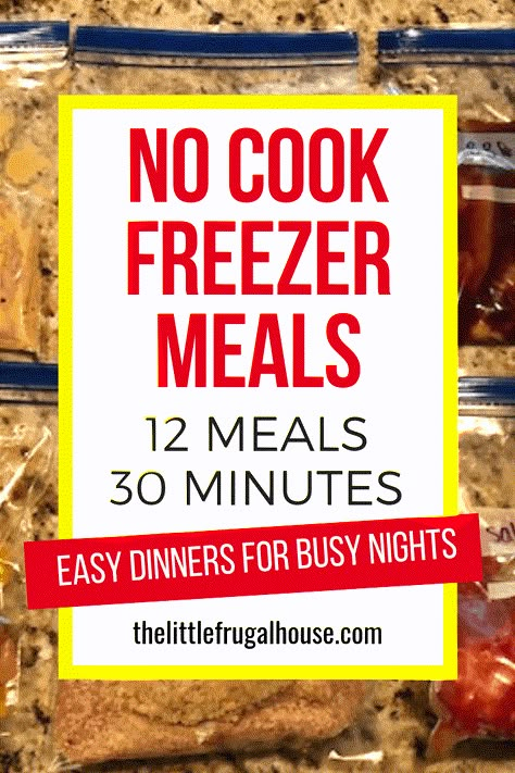 No Cook Freezer Meals, Freezer Meal Organization, Stock The Freezer, Freeze Meals, Meals To Freeze, Beef Freezer Meals, Freezer Meals For New Moms, Chicken Freezer, Meals For New Moms