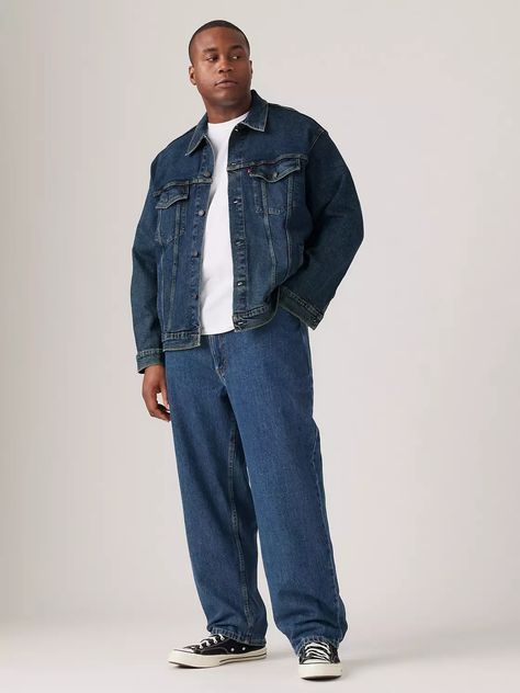 Browse Levi's® 550™ relaxed fit jeans for men, comfortable classics for guys who want a relaxed look. Find elevated style in men's relaxed fit jeans by Levi's. Relaxed Fit Jeans For Men, Loose Straight Jeans, Levis Outfit, Elevated Style, Jeans For Men, Relaxed Fit Jeans, Levis Men, Baggy Jeans, Levis Jeans