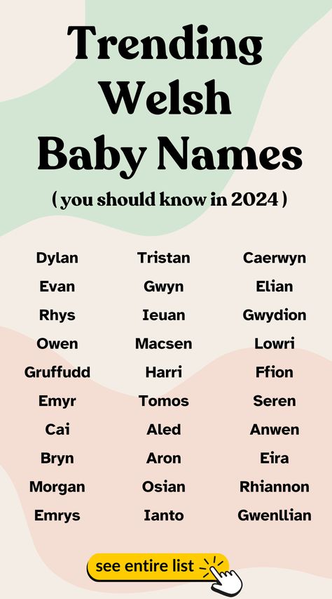 Embrace the mystique of Wales with these enchanting names. Your little one will have a name as lyrical and mysterious as the Welsh countryside!

#BabyNames  #WelshNames Welsh Names Boys, A Boy Names, Welsh Aesthetic, Names Generator, African Name, Welsh Names, Welsh Baby Names, Welsh Countryside, Koi Painting