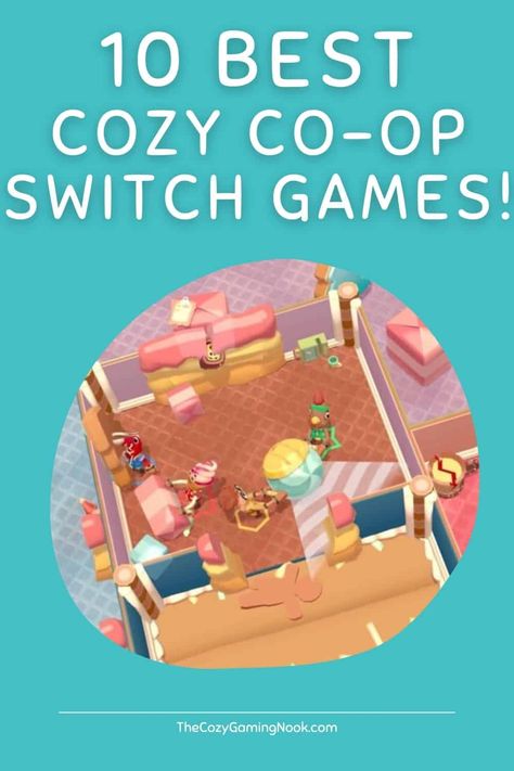 Cozy Nintendo Switch Games, Cozy Nintendo Switch, Cute Nintendo Switch, 1930s Cartoons, Two Player Games, Cooperative Games, Switch Games, Cooking Games, Winter Games