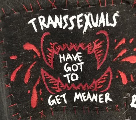 Queer Punk, Punk Diy, Trans Art, Punk Patches, Protest Art, Patch Ideas, Battle Jacket, Queer Art, Diy Patches