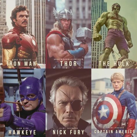 Marvel Legion, Avengers Movie, Superhero Memes, Alternate Reality, Marvel Superhero Posters, Burt Reynolds, Comic Book Artwork, Best Superhero, Nick Fury