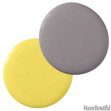 07-hbx-banana-yellow-stormy-monday-0315 Yellow Benjamin Moore, Amy Lau, Neutral Fabrics, Hamptons Living Room, Living Room Yellow, Yellow Accent Walls, Room Yellow, Color Combinations Paint, Banana Yellow