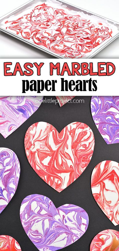 Shaving Cream Art, One Little Project, Preschool Valentine, Valentine Art Projects, Homemade Valentines Day Cards, February Crafts, Valentine Art, Food Activities, Valentine's Day Crafts For Kids