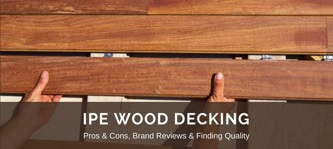 Epay Wood, Ipe Wood Decking, Tropical House Plans, Ipe Wood Deck, Easy Deck, Ipe Decking, Wood Decks, Stair Banister, Laying Decking