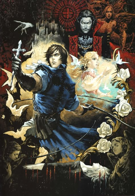 Ayami Kojima | Castlevania Wiki | Fandom Ayami Kojima Art, Castlevania Art, Ayami Kojima, Castlevania Wallpaper, Trinity Blood, Castlevania Anime, Gothic Fantasy Art, Vampire Art, Vampire Hunter