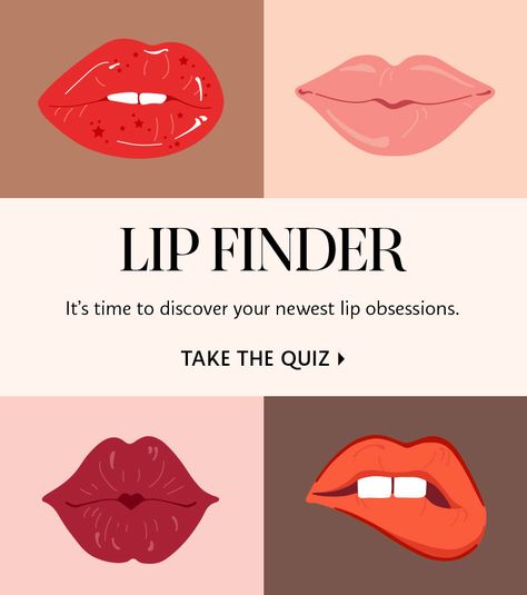 Lip Quiz | Lip Finder | Sephora Maybelline Foundation Shades, Skin Tone Quiz, Skin Tone Chart, Sephora Lipstick, Maybelline Foundation, Perfect Lip Color, Beauty Quiz, Best Lipstick Color, Color Quiz