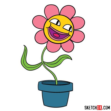 How to draw a flower Leslie from Gumball series - Step by step drawing tutorials Cartoon Gumball, Leslie Amazing World Of Gumball, The Amazing World Of Gumball Leslie, Leslie Tawog, Amazing World Of Gumball Drawings, Amazing World Of Gumball Characters, Gumball Characters, Gumball Drawing, World Of Gumball