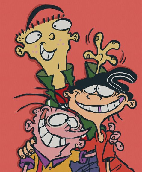 Cartoon Network Classics, Ed Edd Y Eddy, Ed And Eddy, Cartoon Tattoo Ideas, Animated Shows, Cartoon Network Art, Old Cartoon Shows, Cartoon Tattoo, Cartoon Network Shows