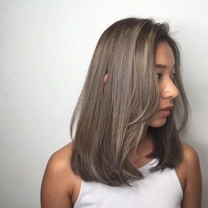 Cool Brunette Hair, Cool Brunette, Hair Color For Morena, Best Hair Color Ideas, The Best Hair Color, Honey Highlights, Hair Color Asian, Light Brunette, Korean Hair Color