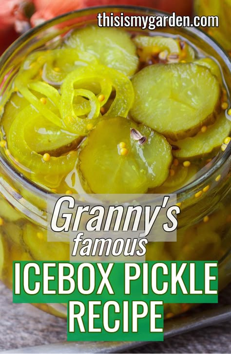 Cinnamon Pickles Recipe Easy, Sweet Refrigerator Pickles Easy, Recipe For Refrigerator Pickles, Diy Refrigerator Pickles, How To Make Sweet Pickles From Cucumbers, Over Night Pickles, Pickel Recipe Canning, Yum Yum Pickles Recipe, Refrigerator Pickles Recipe