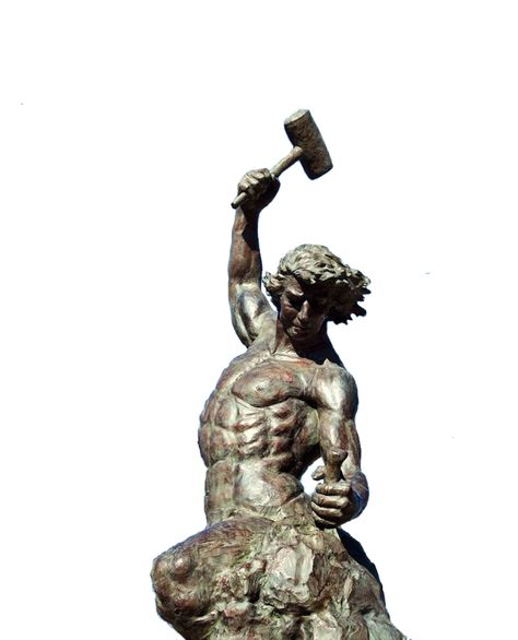 Self Made Man Statue, Statues Tattoo, Alexis Carrel, Sculpture Poster, Grad Cap Design, Phoenix Tattoo For Men, Phoenix Painting, Book Man, Roman Man