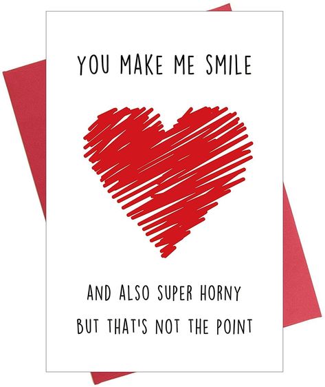 Homemade Cards For Your Boyfriend, A Birthday Card For Boyfriend, Valentines Card For Boyfriend Funny, Funny Letters To Boyfriend, Card Idea For Girlfriend, Creative Gifts For Girlfriend Diy, Raunchy Valentines Cards, Note Ideas For Girlfriend, Funny Anniversary Gifts For Him