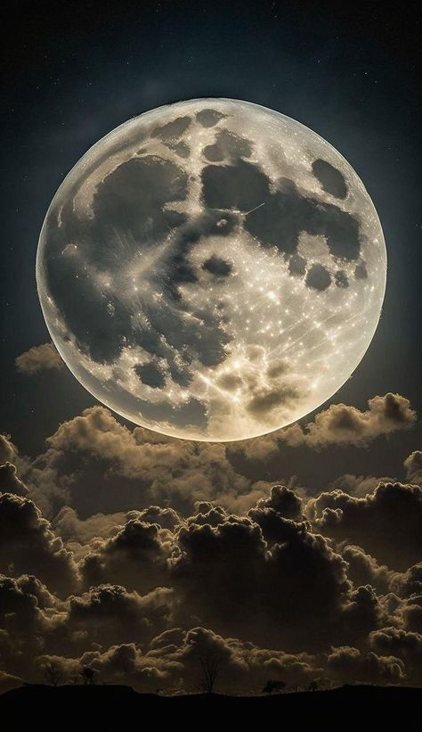 Beautiful Moon Pictures, Moon And Stars Wallpaper, Blue Moon Photography, Stars Wallpaper, Wallpaper Earth, Moon Pictures, Moon Painting, Moon Photography, Pretty Landscapes