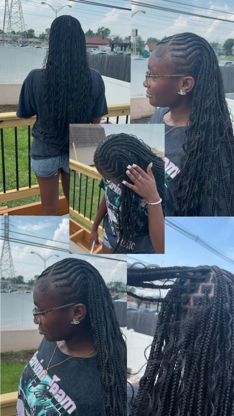 half up half down boho lemonade braid inspo Half Up Half Down Braids, Goddess Braids, Crochet Braids, Half Up Half Down, Half Up, Lemonade, Hair Inspo, Braids, Make Up