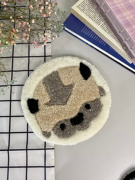 Mini mats are the perfect solution to complement the interior.
Customization allows you to make a rug according to your sketches. Punching Needle, Punch Needle Coasters, Tufting Rugs, Tufting Diy, Tufting Rug, Punch Needle Art, Tufting Ideas, Punch Embroidery, Punch Needling