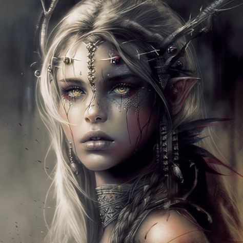 Mroczny Elf, Dark Faerie, Witch Elves, Fantasy Queen, Elf Characters, Witch Queen, Fantasy Witch, Female Elf, Dark Elves