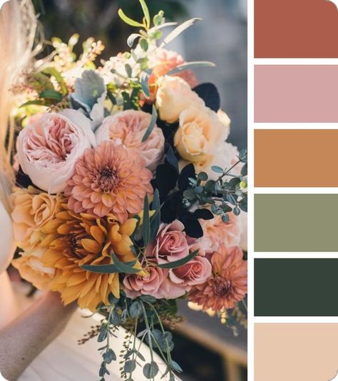 Winter Spring Wedding Colors, Wedding Color Palette Late Summer, Gamboge Color Aesthetic, Spring Neutral Wedding Flowers, Summer Wedding Colors Wildflowers, 2025 Wedding Color Palette, Wedding Flower Colour Schemes, Summer Party Color Palette, March Wedding Palette