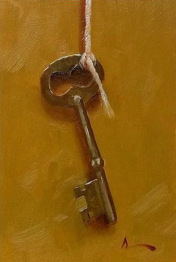 Pin on Натюрморт Key Painting Ideas, Mississippi Painting, Key Painting, String Painting, Spicy Mustard, Old Keys, About Today, Daily Painting, Key To My Heart