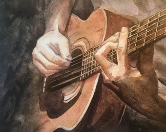 Guitar Aesthetic Painting, Guitar Drawing Art Paintings, Paintings Of Guitars, Guitar Art Aesthetic, Guitar Drawing Art, Painting Of Guitar, Hands Playing Guitar, Acoustic Guitar Painting, Art Guitar Painting