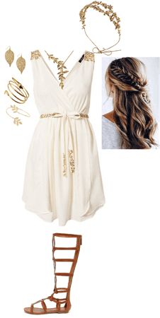 Goddess Ideas Costume, Greek Custome Woman, Plus Size Greek Goddess Costume, Short Toga Dress, Goddess Customes, Artemis Dress Greek Gods, Athena Outfit Goddess, Aphrodite Aesthetic Costume, Greek Themed Outfits