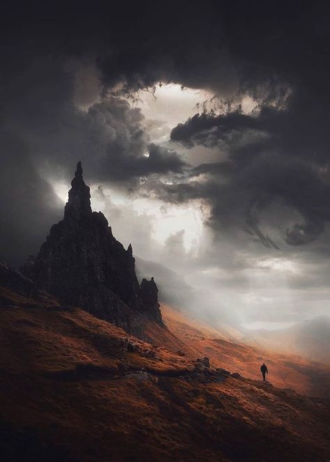 Illustration Landscape, Breathtaking Photography, Magical Life, Fantasy Places, Fantasy Art Landscapes, Arte Fantasy, Isle Of Skye, 판타지 아트, Nature Aesthetic