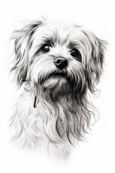 Dogs Pencil Drawing, Dog Drawing Black And White, White Dog Tattoo, Dog Pencil Sketch, Realistic Dog Drawing, Dog Pencil Drawing, Dog Portrait Drawing, Dog Drawing Tutorial, Realistic Animal Drawings