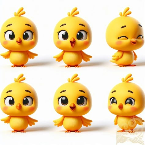 https://card9.com/ai/6-different-emotions-3d-bird Bird Character Design, 3d Mascot, Characters Sheet, Character Emotions, Illustration Mural, Silhouettes Of People, Bird Mascot, Bird Character, 3d Bird