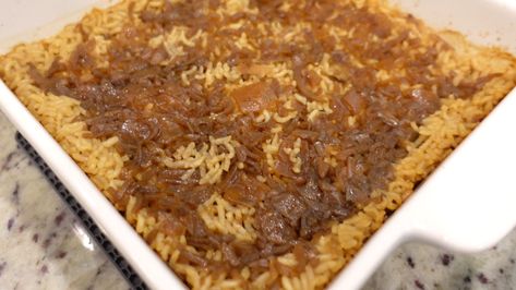 Mandy’s Family’s Brown Rice — Mandy in the Making | Meals & More on YouTube Brown Rice Side Dish, Starchy Side Dishes, Mandy In The Making Recipes, Easy Rice Side Dishes, Mandy In The Making, Recipes Using Rice, Holiday Menu Ideas, Tater Tot Breakfast Casserole, Tater Tot Breakfast