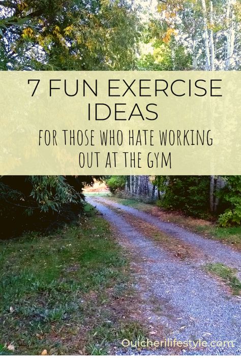 Fun Exercise Ideas that Beat Working Out at the Gym- why spend time doing exercise you don't enjoy? Check out these fun ways to keep an active lifestyle. Unique Workout Ideas, Fun Ways To Exercise At Home, Outside Exercise Ideas, Backyard Exercise Ideas, Full Body Moves With Weights, Fun Ways To Workout, Fun Exercise Ideas For Women, Fun Excersise, Gym Alternatives