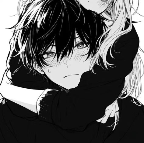 Couple Pfps, Black And White Couples, Best Friend Match, Duos Icons, Best Anime Couples, Cute Matching, Cute Profile, Friend Anime, Avatar Couple