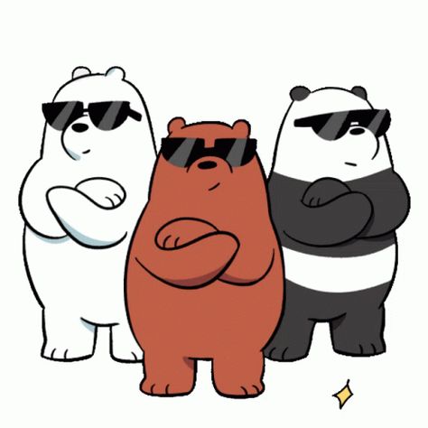 We Bare Bears Wallpapers, Cute Bear Drawings, Bear Drawing, We Bear, We Bare Bears, Bare Bears, Bear Wallpaper, Bear Art, Amazing Art Painting