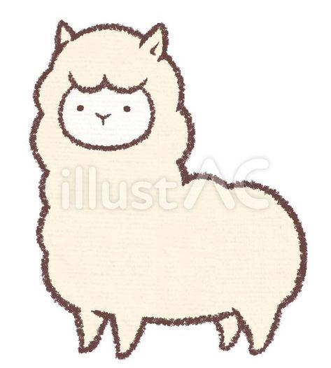 1122235 - Free Download - illustAC Peru Stickers, Alpaca Illustration, Alpaca Drawing, Animals Reference, Alpaca Stuffed Animal, Free For Commercial Use, Free Vectors, New Logo, Drawing Inspo