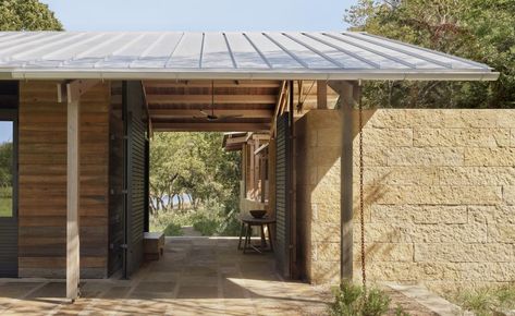 Lake Flato's tranquil retreat draws on Texan ranch design | Wallpaper* Lake Flato, Concrete Buildings, Architecture Books, American Architecture, Cypress Trees, Wood Siding, Travel Outdoors, Chinese Architecture, Park Homes