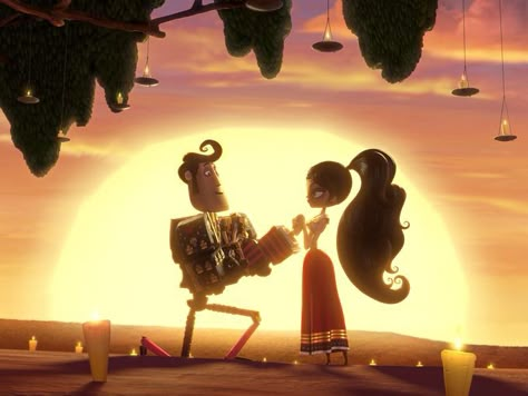 Manolo and Maria❤️ The Book of Life - Every man should take a few tips from Manolo Manolo And Maria, Earth To Echo, Book Of Life Movie, Film Romance, Maya And The Three, Life Movie, The Book Of Life, Movies 2014, Diego Luna