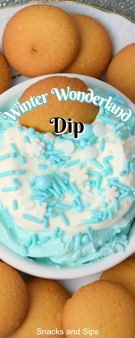 Winter Theme Party Snacks, Elsa Snack Ideas, Winter Birthday Treats For School, Jack Frost Themed Food, Winter Wonderland Finger Foods, Winter Food Party Ideas, Winter Onederland Appetizers, Winter Wonderland Theme Party Food, Food Ideas For Winter Wonderland Party