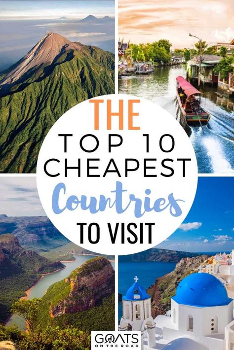 Cheapest Countries To Visit, Cheapest Places To Travel, Cheap Countries To Travel, Cheap Places To Visit, Fun Experiences, Best Countries To Visit, Cheap Places To Travel, Top Places To Travel, Travel Budget