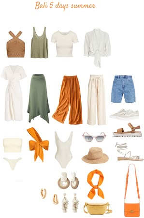 Ultra Light Packing List Outfit | ShopLook Coastal Outfit Aesthetic Summer, Packing For Sri Lanka, Phillipines Travel Outfits, Thai Vacation Outfits, Travel Outfit Thailand, Asian Vacation Outfits, Philippines Travel Outfit, Thailand Outfit Ideas What To Wear, Packing List Vietnam