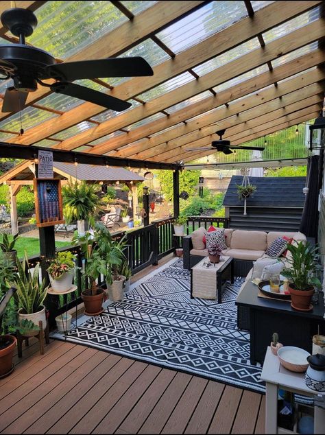 Patio Deck Designs, Backyard Inspo, Backyard Makeover, Dream Backyard, Back Deck, Backyard Projects, Backyard Fun, Patio Designs, Deck Ideas