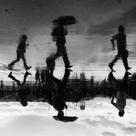 The Parallel Worlds Of Puddles In Spain Photography Illusions, Poetry Book Cover, Dark Reality, Photography Coursework, Theories About The Universe, Creative Composition, Photography Assignments, Abandoned Asylums, Parallel World