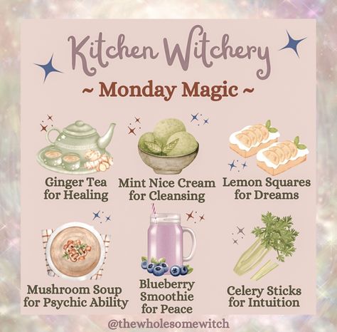 Dream Magic, Homemade Recipe Books, Kitchen Witch Recipes, Witchy Kitchen, Potions Recipes, Teen Witch, Psychic Ability, Witch Spirituality, Kitchen Witchery