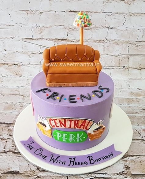 Lamp Cake, Friends Birthday Cake, 14th Birthday Cakes, Fondant Cakes Birthday, 13 Birthday Cake, Sweet 16 Birthday Cake, Fondant Wedding Cakes, Friends Cake, Sweet 16 Cakes