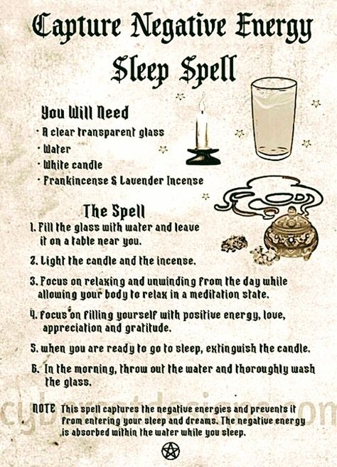 Protection In Witchcraft, Sleeping Spells Witches, Sleep Spells Witchcraft, Witchcraft Sleep, Sleep Spell For Others, Witchy Sleep Tips, Sleep Spell, Pagan Magic, Wicca Recipes