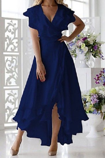 Beach Vacation Dresses, Bride Dress Elegant, Lilli Luxe, Ruffle Long Dress, Cocktail Party Outfit, Plus Size Hot, Wrap Dress Midi, Cheap Maxi Dresses, Womens Wrap Dress